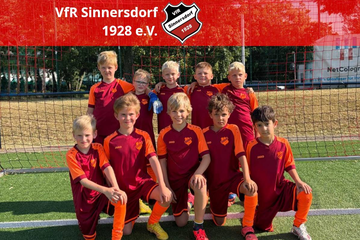 Mannschaftsfoto der E2-Junioren Herbstrunde 2026