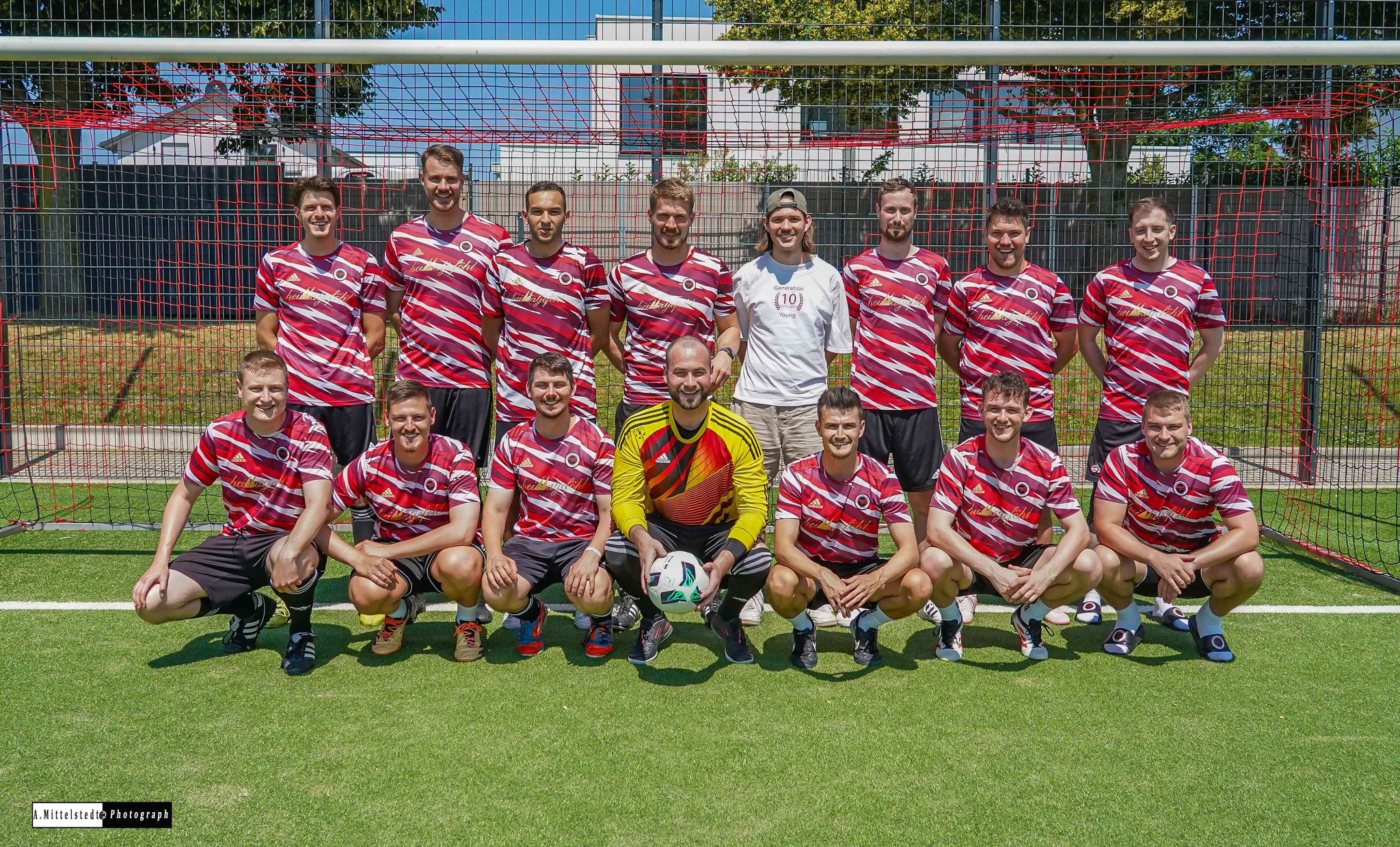 Gruppenfoto von Generation Young